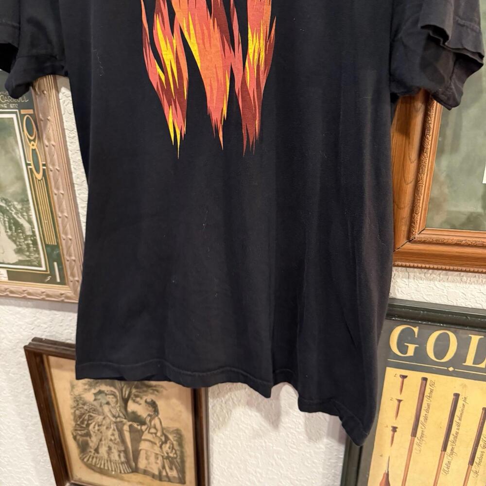 Vintage 2011 RARE Bright Eyes The People’s Key Flame Tour Shirt Size Large - Picture 4 of 6